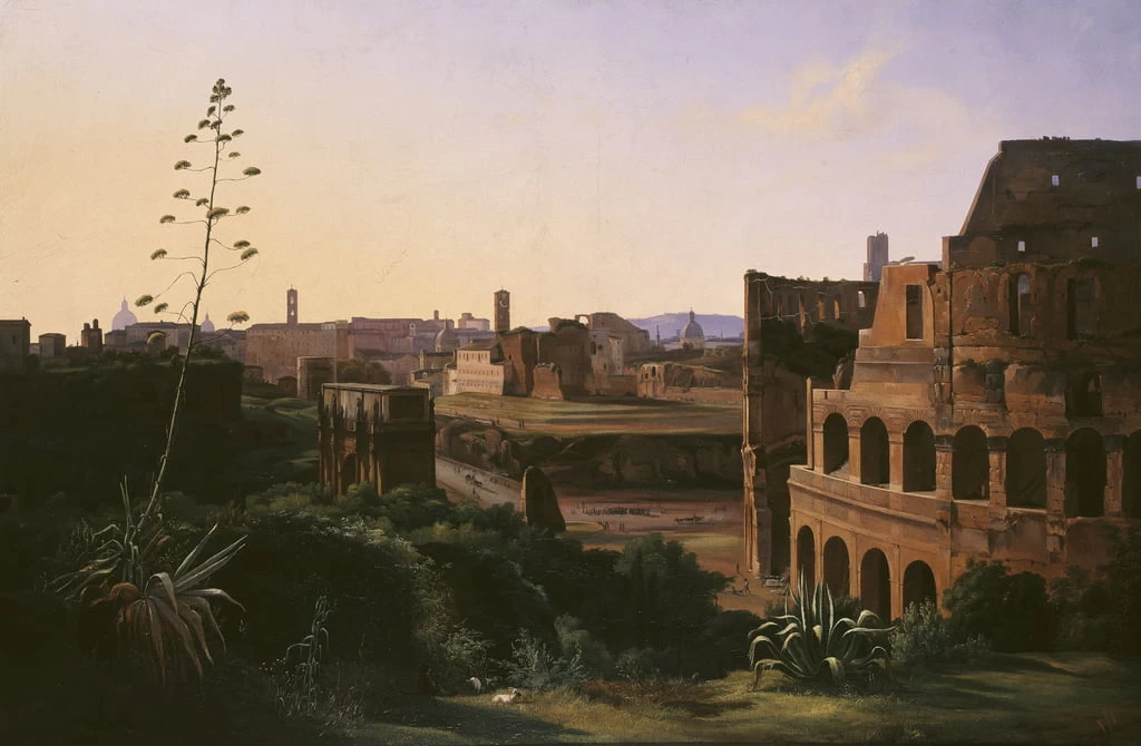 (Sint - Martens, Latem, 27 agosto 1835, Sint, Martens, Latem, 16 novembre 1918), Vista del Colosseo a Roma, Museum voor Schone Kunsten, Ghent